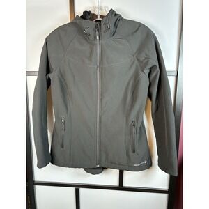 Merrell Women's Full Zip Black Soft Shell Jacket‎ Size XS